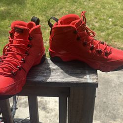 Chili Red 9 Jordan’s 