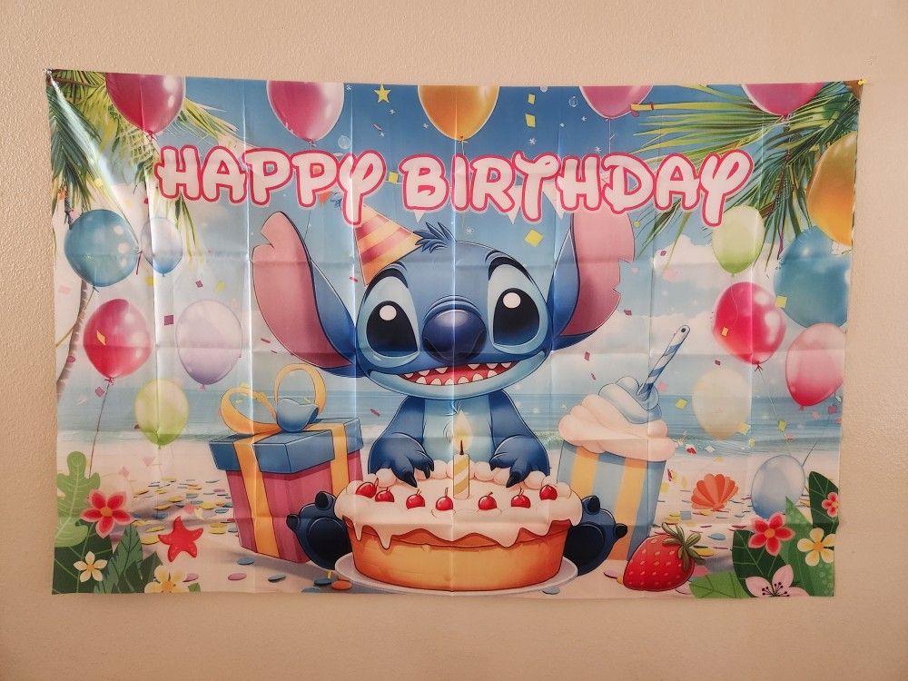 Disney Lilo and stitch 💙 birthday $12