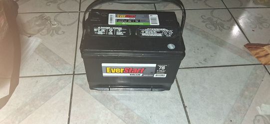 EverStart Value Group 78 Car Battery 600 CCA