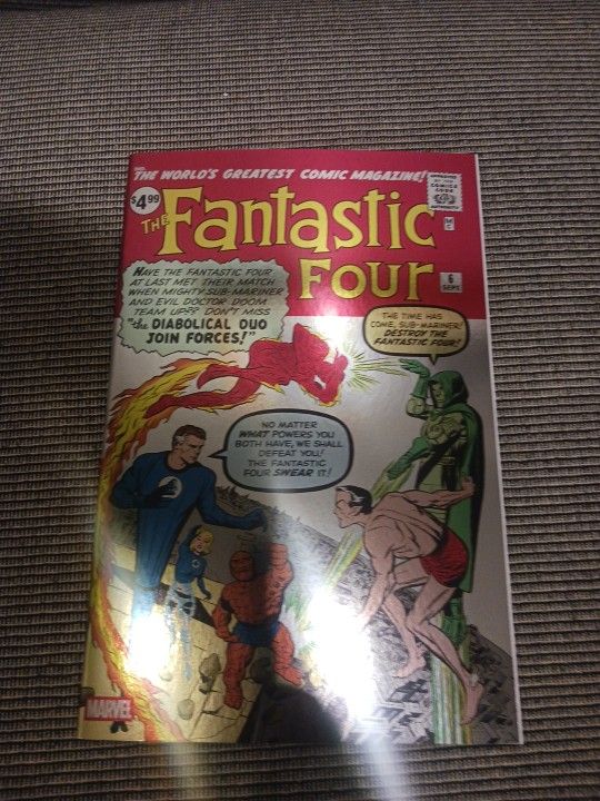 FANTASTIC FOUR #6 FACSIMILE EDITION FOIL VARIANT