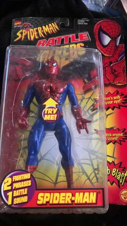 Spider-Man Battle Blasters Action Figure ToyBiz