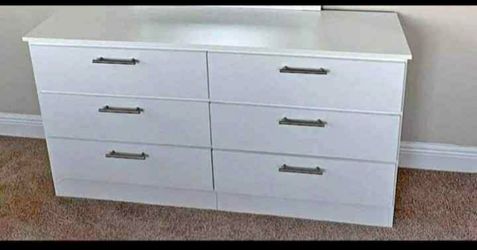 Dresser White New in its plastic packaging