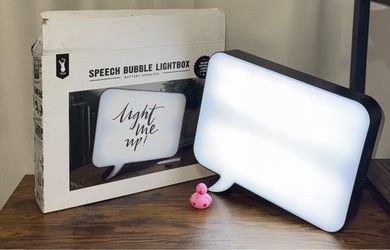 Speech Bubble Lightbox