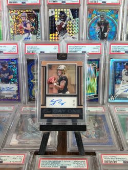 NFL QB AUTOS PSA AND RAW #’d Rookie Patch Auto