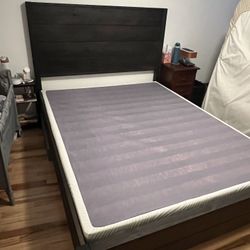Queen Bed frame & Boxspring