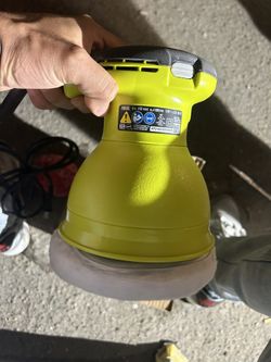 RYOBI 0.5 Amp Corded 6 in. Orbital Buffer/Polisher