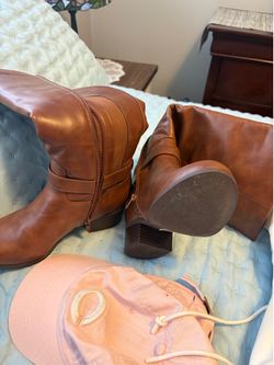 Brown boots