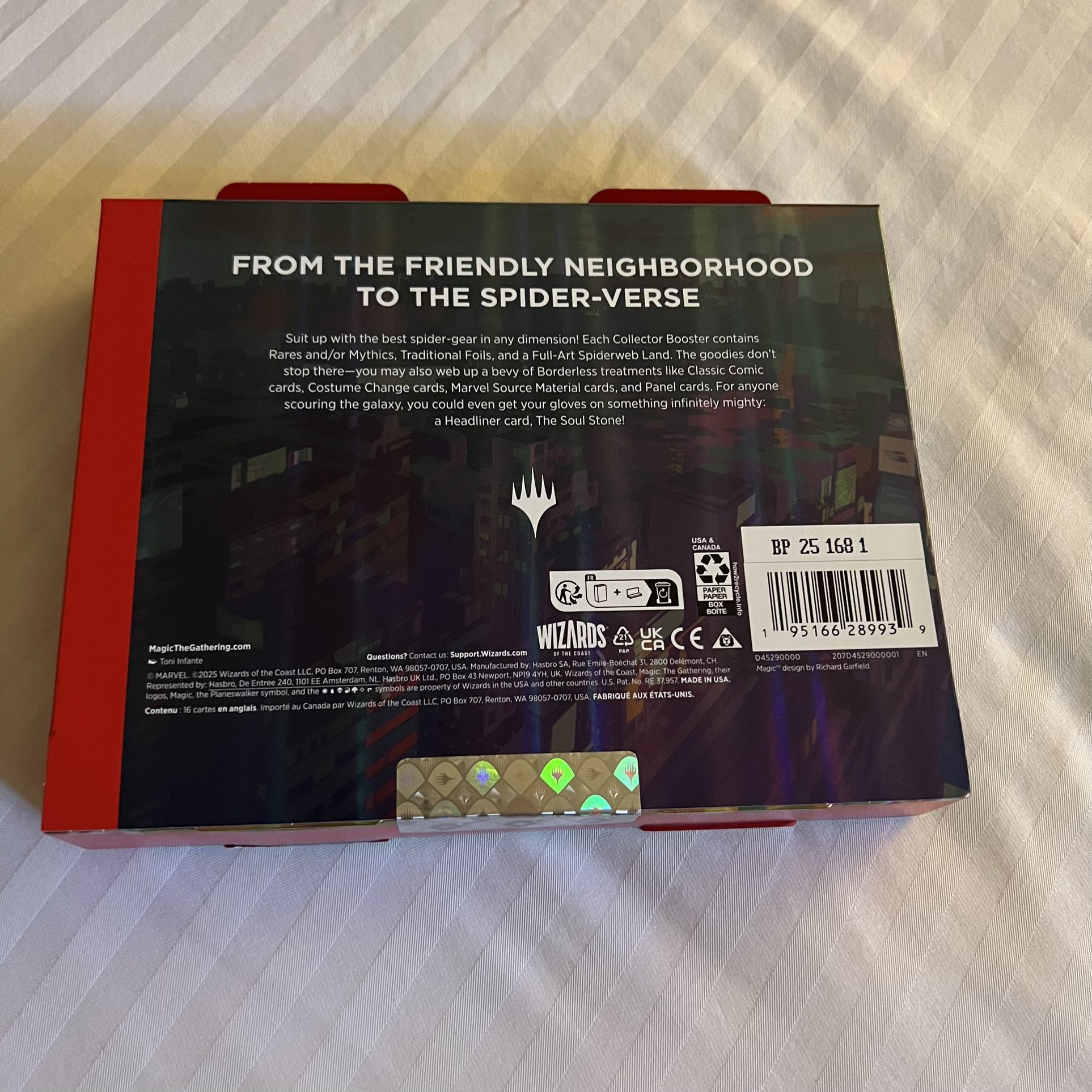spiderman collectors booster box Marvel's Spider-Man SPM Collector The Gathering spiderman mtg booster box Magic: