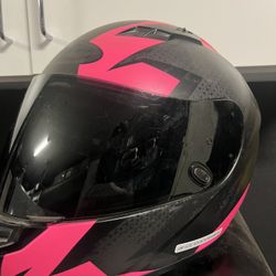 Pink Riding Helmet 