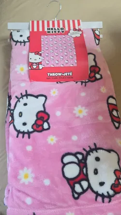 Hello Kitty Throw Blanket