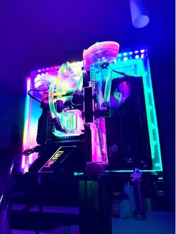 Liquid Water Cooling Gaming PC Desktop — Ryzen 9 5900X / RTX 3080 / 64GB DDR4 / 2TB SSD