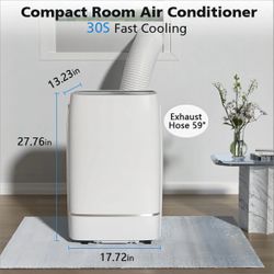 Cowsar Portable Air Conditioner 12000 BTU, Remote Include