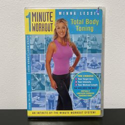 1 Minute Workout Minna Lessig Total Body Training DVD Sony BMG Exercise 2005