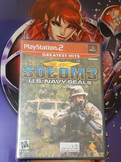SOCOM 3: U.S. Navy Seals   (PlayStation 2)   Greatest Hits 🏜🐍🏜