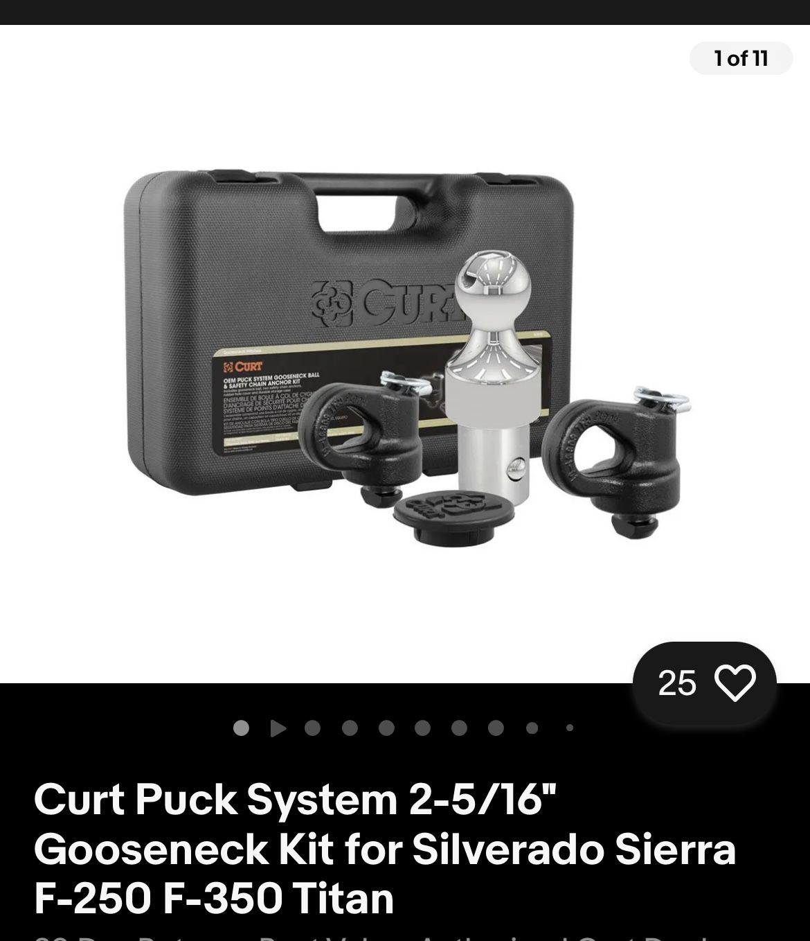 Curt Puck System For Chevy/gmc