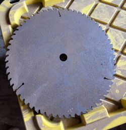 Larger saw blade