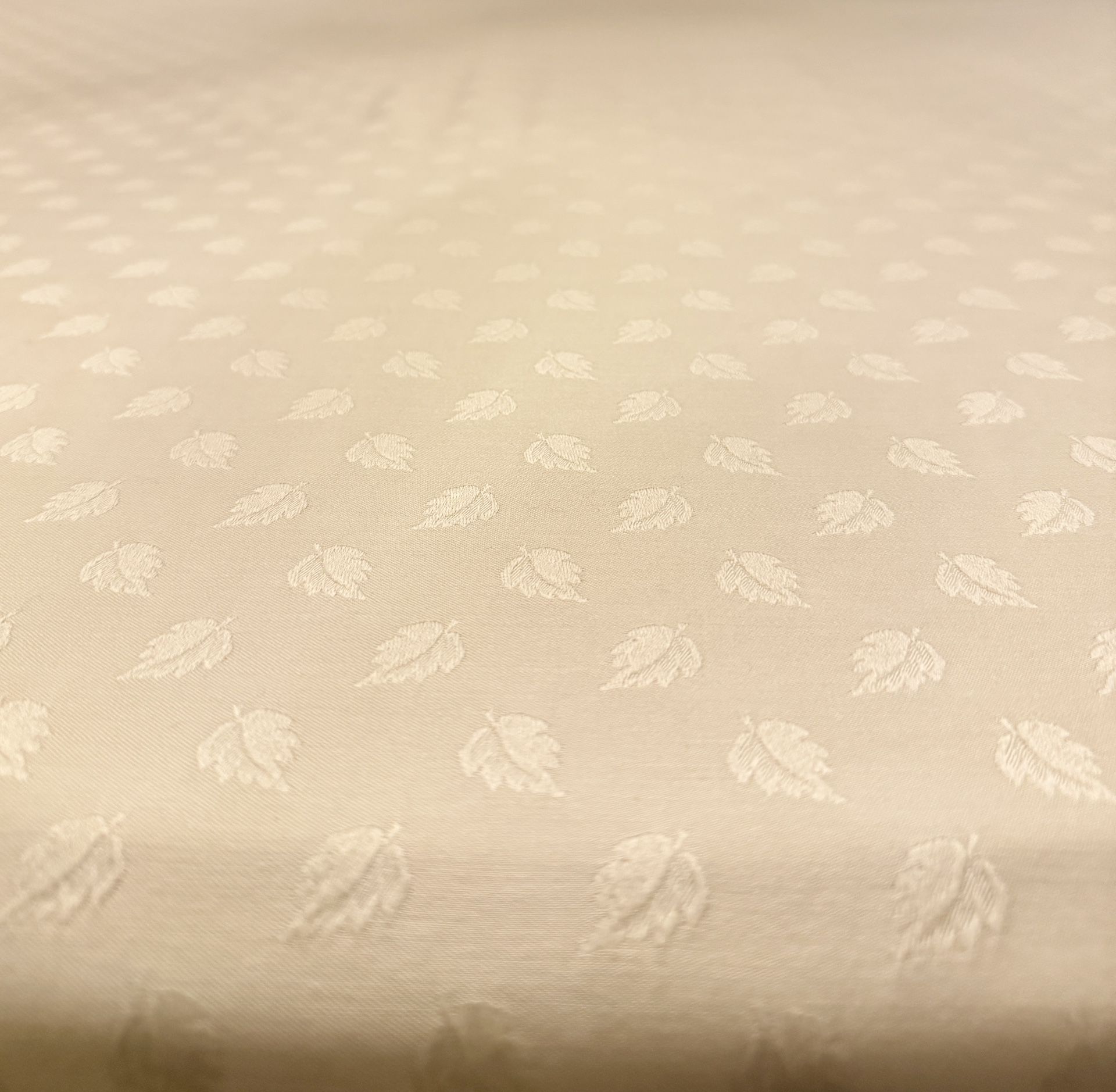 FIAMMETTA PANNA LUXURY JACQUARD WEAVE VINTAGE TABLECLOTH BEDCOVER ITALY