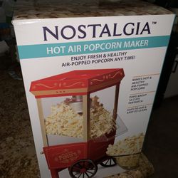 Nostalgia Tabletop Hot Air Popcorn Maker