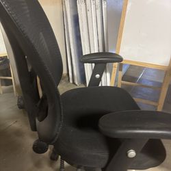 Office Chair and ikea table