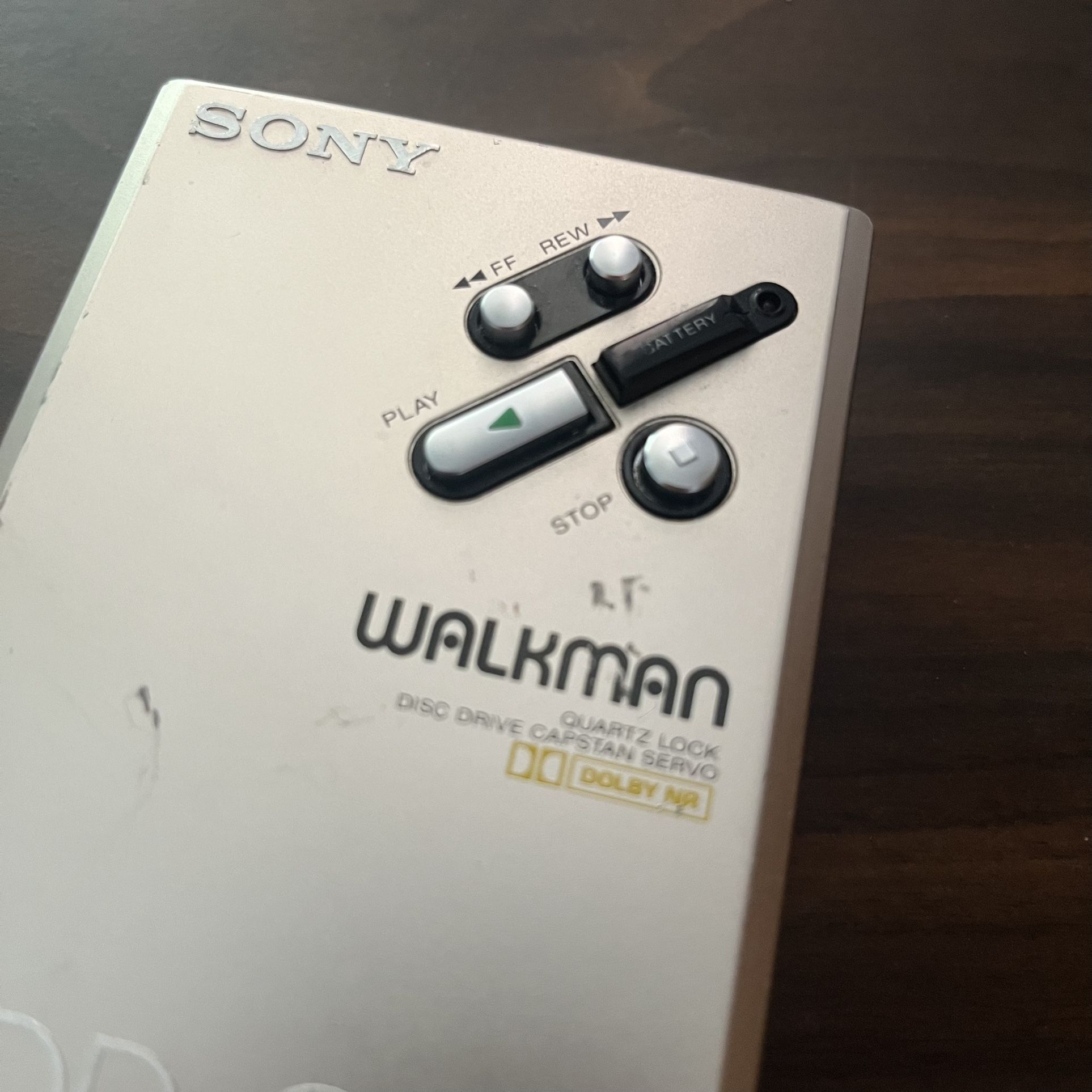 Sony Walkman WM-DD3 Quartz Cassette Tape Player