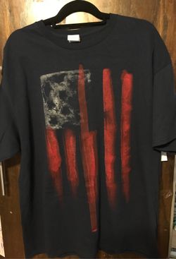 American flag patriotic tee xl