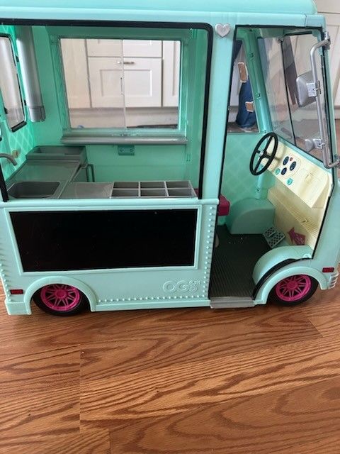 Ice Cream Truck- For  Our Generation/American Girl 15 To  18inch Dolls