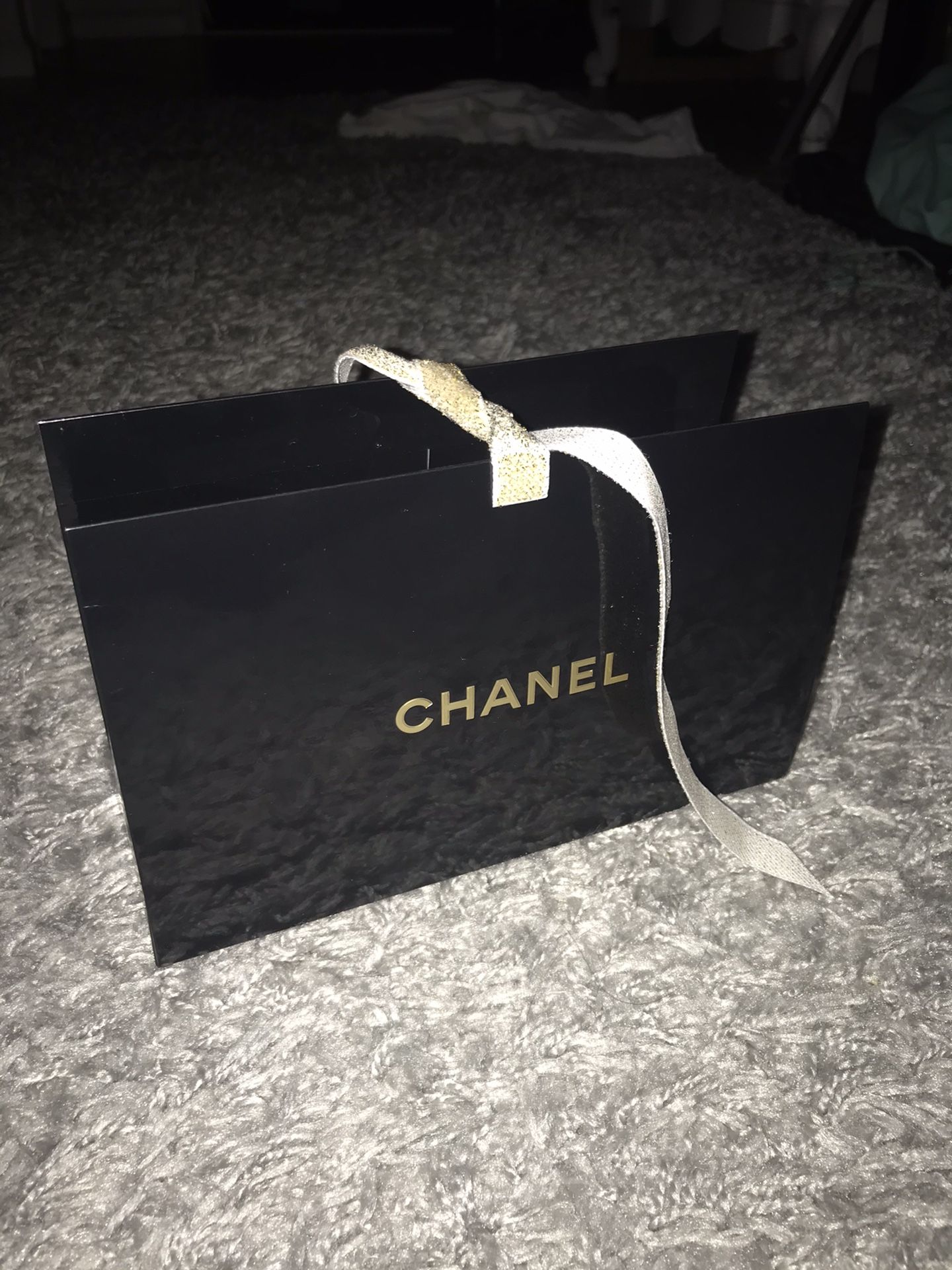 Chanel ribbon gift bag Only