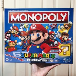 NEW Monopoly Super Mario Celebration Edition