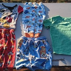 Collection Of 4 Boy's Clothing 3 - 4T, 1 - 5T