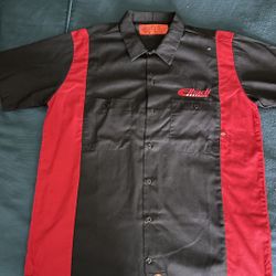 Eibach button work shirt