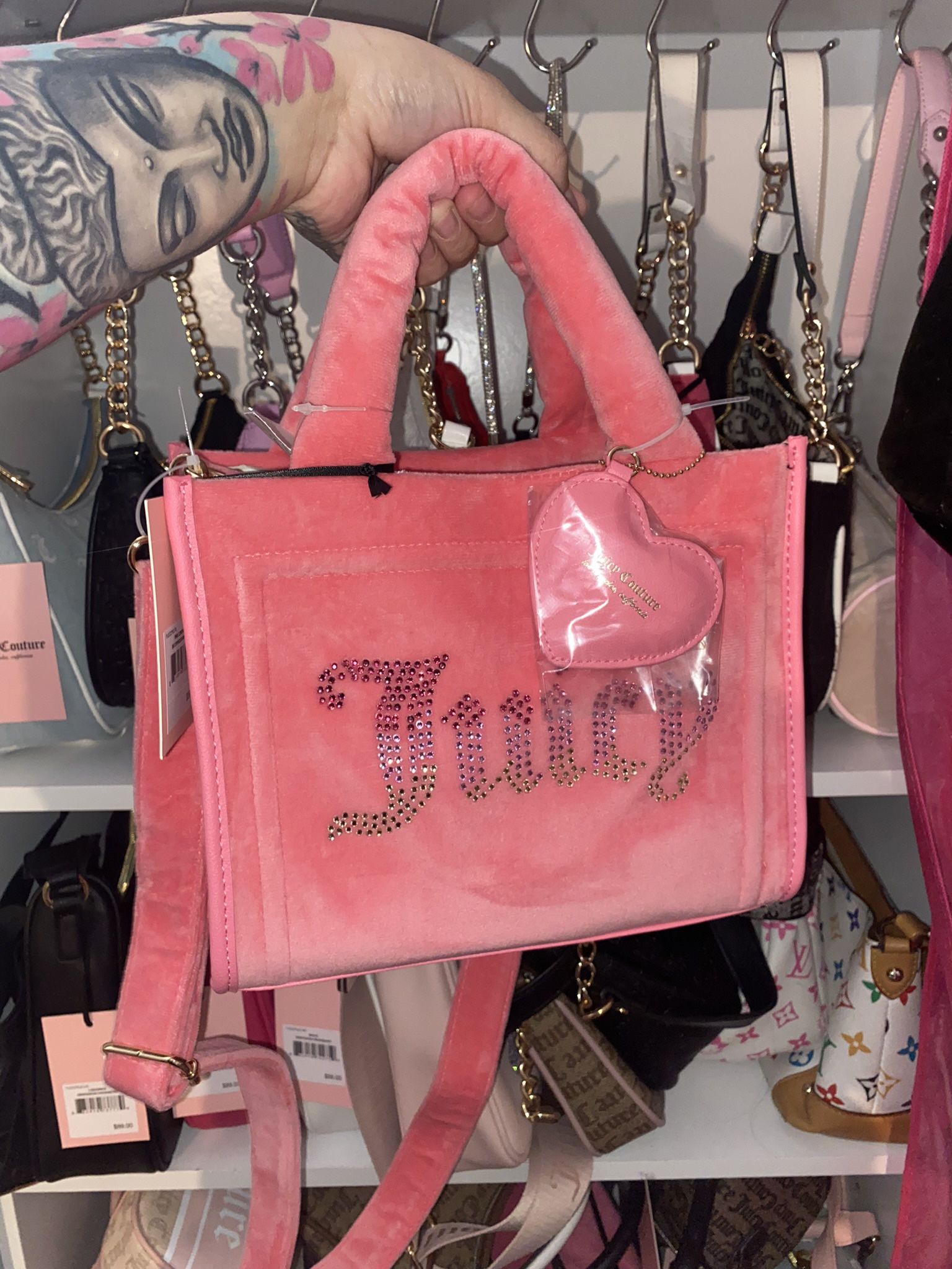 Juicy Couture Hot Pink Tote Bag 