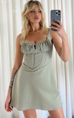 Green Mini Dress