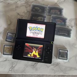 DS Lite With Pokémon Repros And Hacked Roms