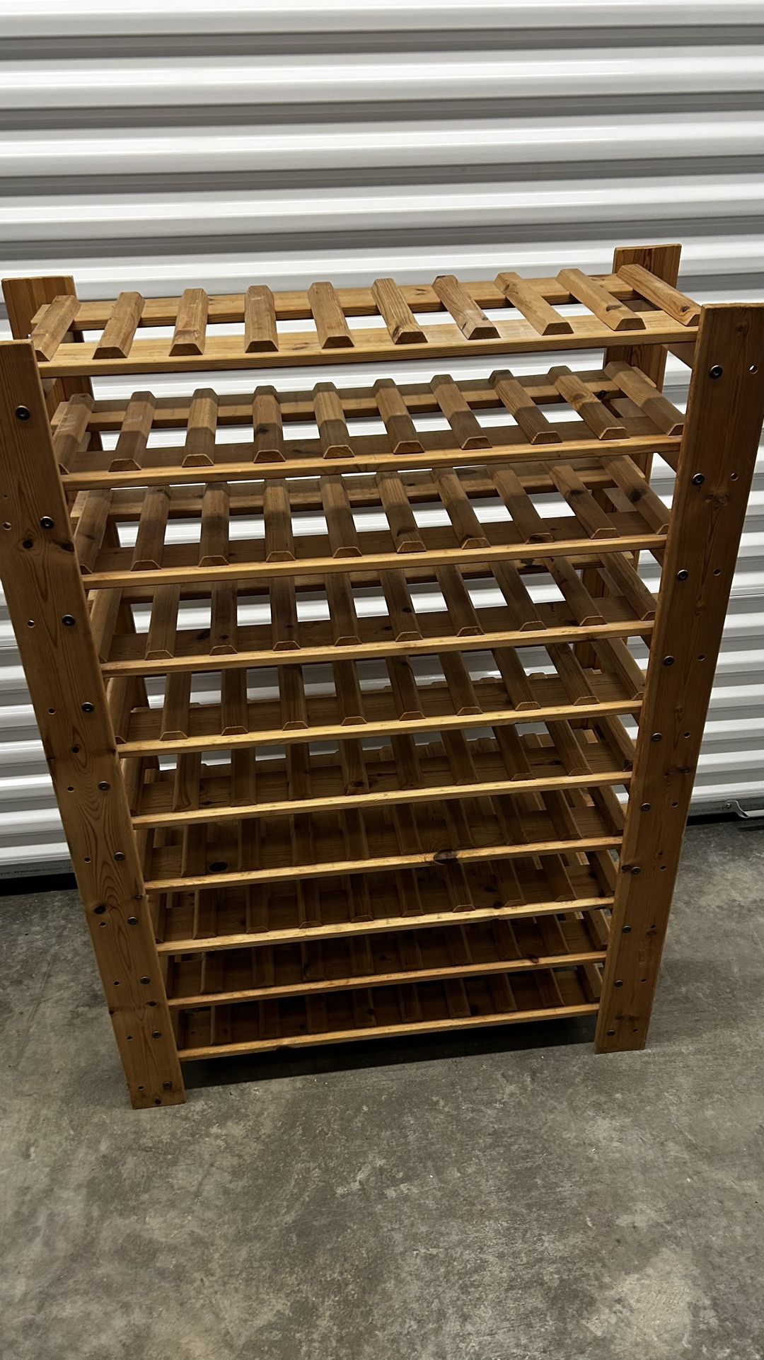 Handmade Wooden Wine Rack 150 OBO for Sale in Miami, FL OfferUp