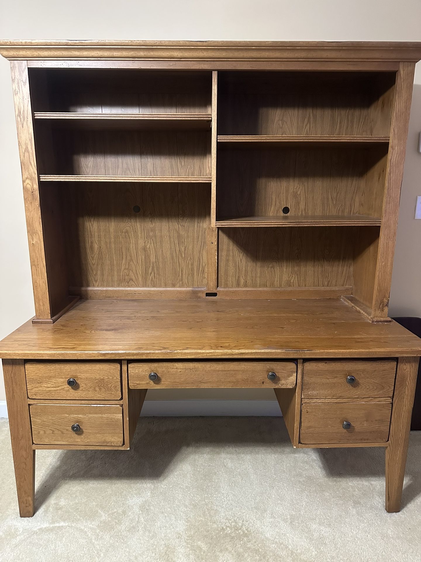 Broyhill Attic Heirlooms Hutch Desk