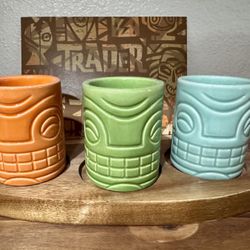 Trader Sam Rum Flight Tiki Mug Set