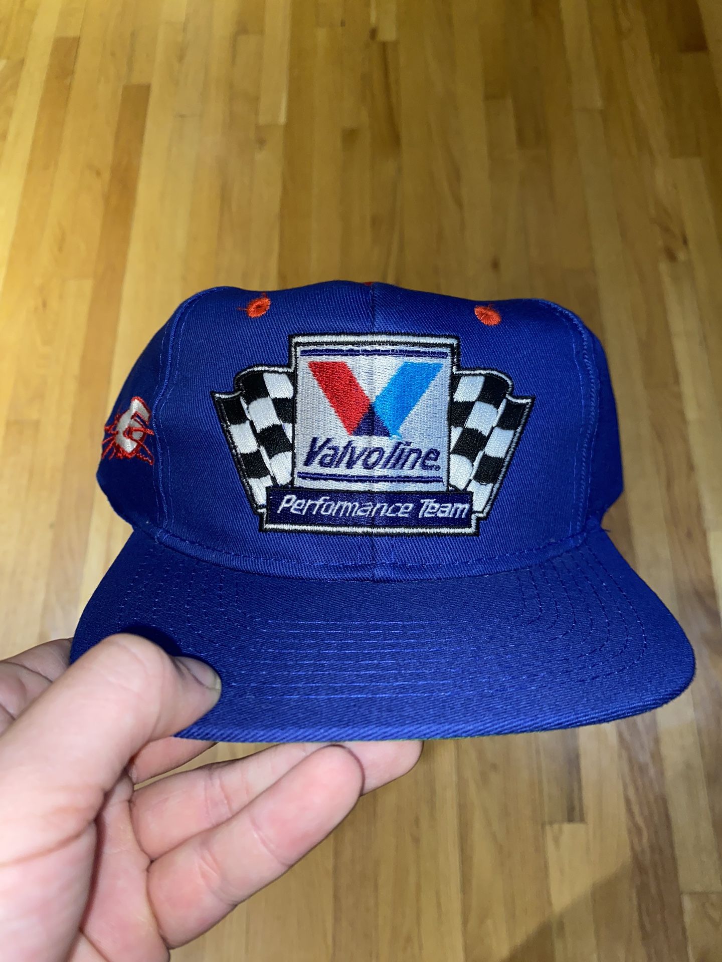 VTG 90's Mark Martin #6 Nascar Snapback Hat Cap Valvoline