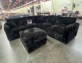 Jumbo corduroy couch new in box
