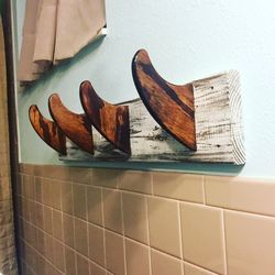 Handmade towel/hat racks