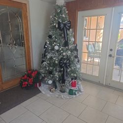 Xmas Tree- Christmas Snowed Tree