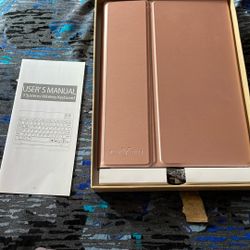 Boriyuan 3 System Wireless Keyboard With Metallic Pink Case