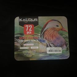 72 piece premium colored pencils nontoxic, unbreakable 