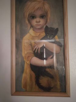 Painting by Keane