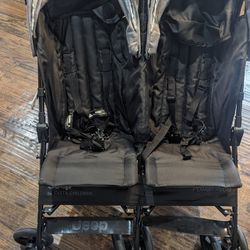 Double Jeep Stroller In Great Condition!