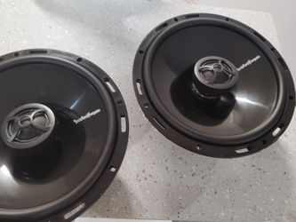 Par de Rockford Fosgate 6.5 prácticamente nuevos 0 detalle entrego calado $90