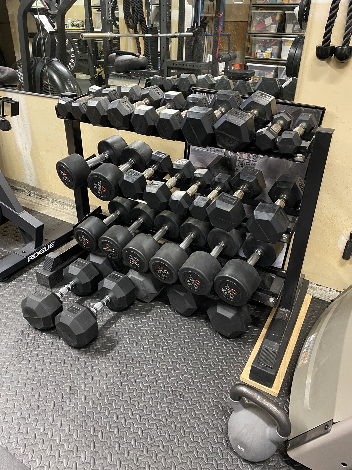 Dumbbell RACK ONLY- Fits 5-50s