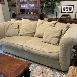 Comfortable Taupe Couch