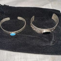 Native American Sterling Silver Bracelet For Kids