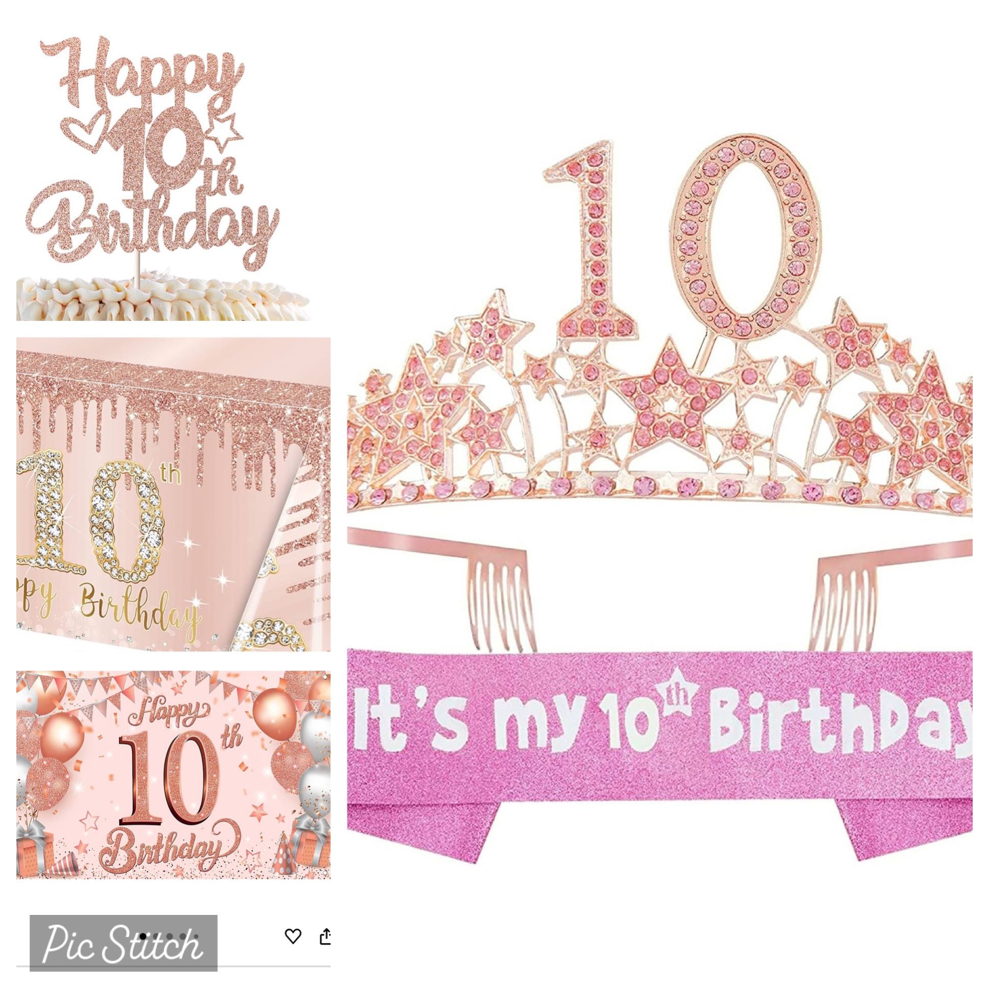 10th Birthday Decorations