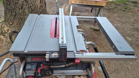 Bosch table saw STAND IS NOT INCLUDED